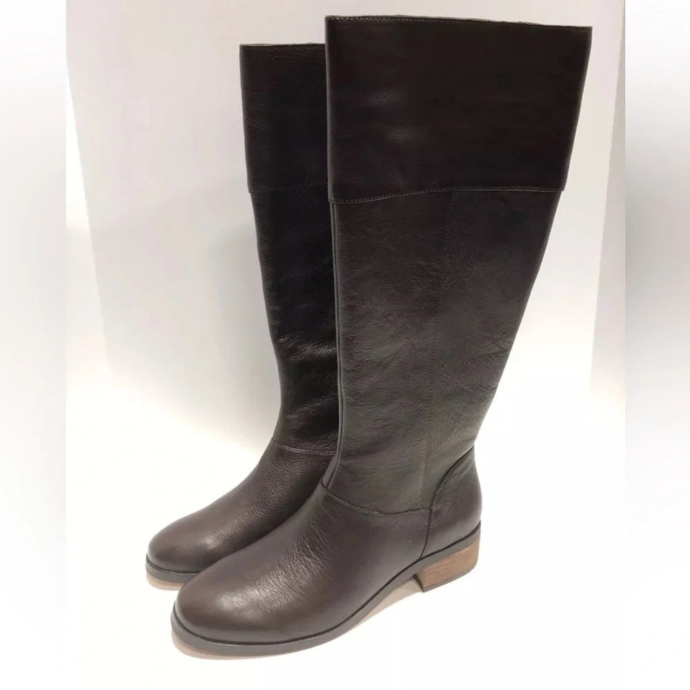 Sole Society Women’s Carlie Tall Boots Brown, Size 7.5 M